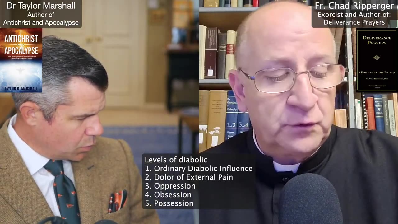 INTERVIEW WITH A REAL EXORCIST~FATHER CHAD RIPPERGEE ON DIABOLIC INFLUENCE