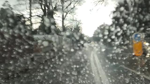 Hail storm in London. #London #Storm #Nature
