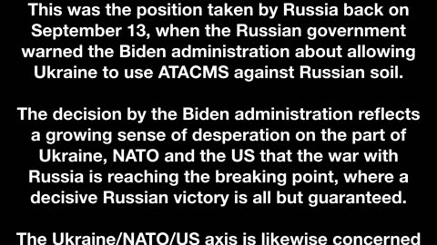 The Biden administration just gave Ukraine the green light to use US-made and provided ATACMS