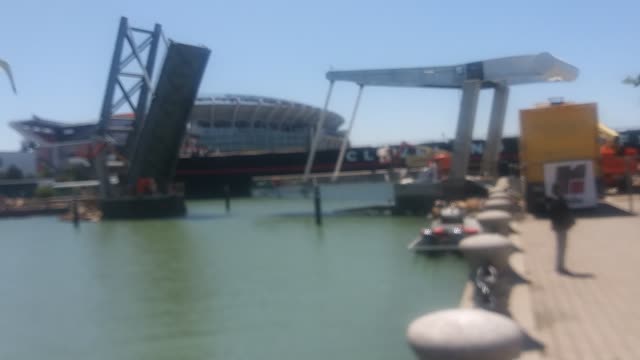 North Coast Harbor Pedestrian Foot Bridge