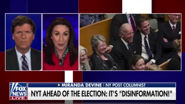 Miranda Devine on the New York Times finally admitting the Hunter Laptop scandal was real