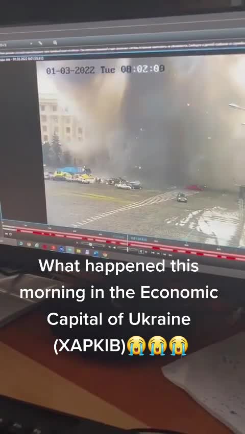 Ukraine war video footage