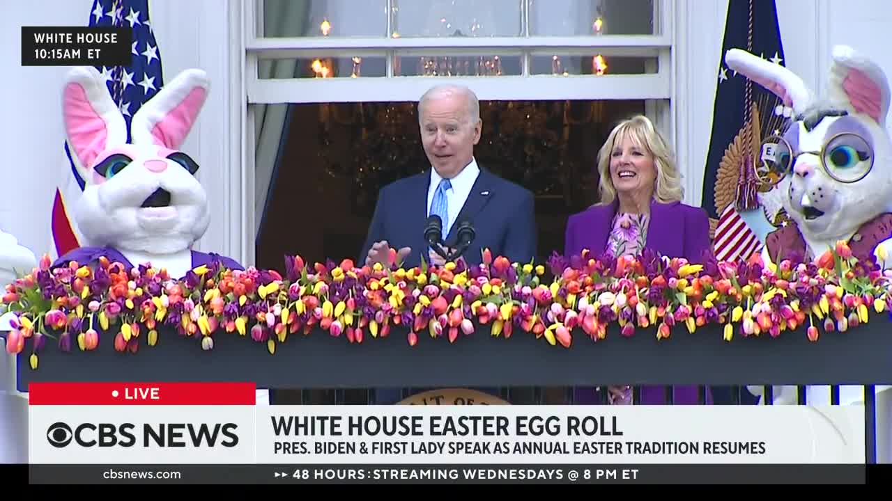 President Biden, first lady Jill Biden host White House Easter Egg Roll | full video