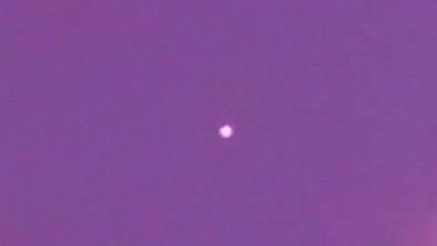 UFO flew very low