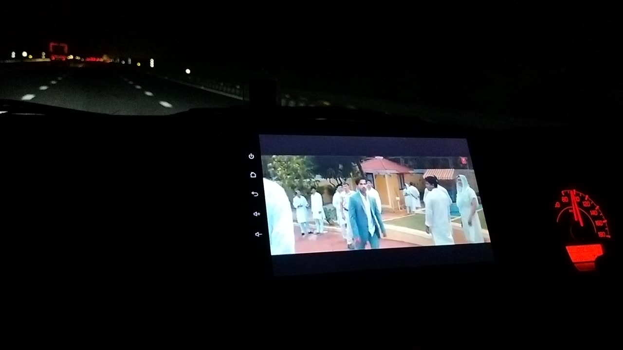 Bollywood song and night ride