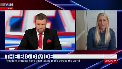 Freedom convoy supporter speaks after police in Canada visited her home because of a Facebook post