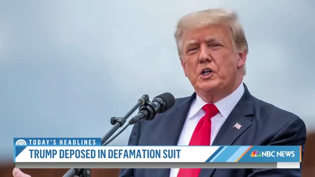 Trump Answers Questions Under Oath In Defamation Lawsuit