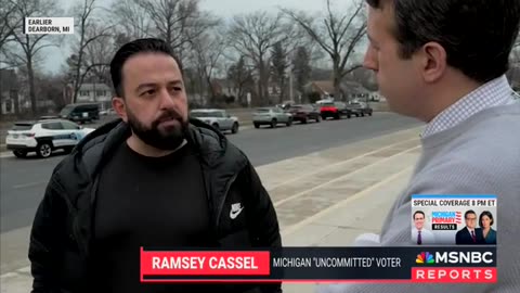 Long-Time Dem Voter Tells MSNBC Reporter He Doesn't 'Feel' Biden Should 'Represent Me'