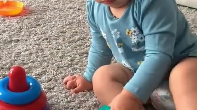 Cute baby video