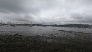 river at low tide