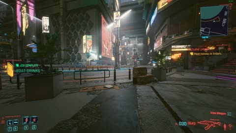 Cyberpunk 2077 - Trashing Yacht