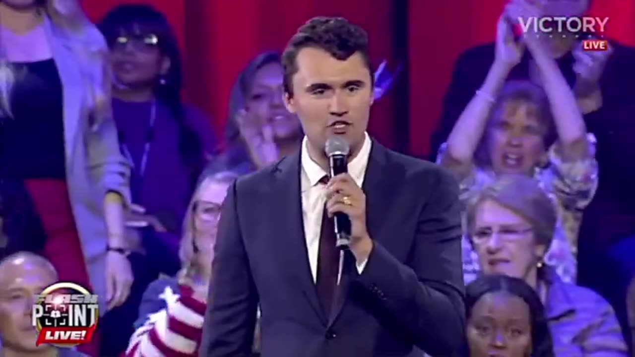 Charlie Kirk Gives 🔥 BLISTERING Speech at Flashpoint Live - BILL STILL Report