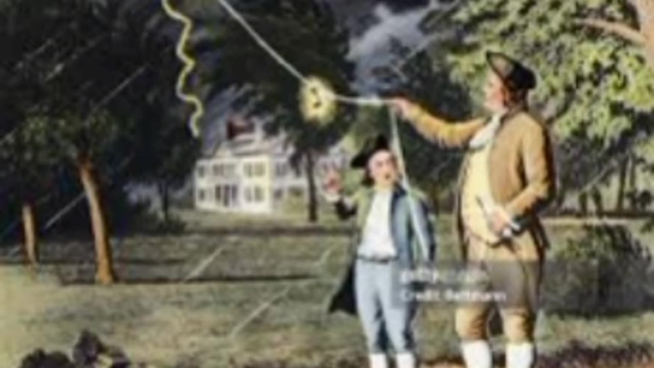 What Ben Franklin Did With His Kite.