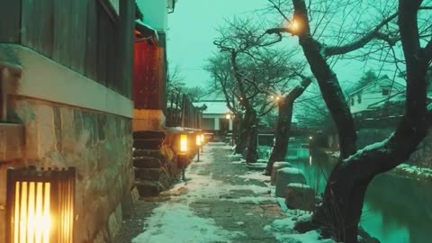 Japanese suburban atmosphere