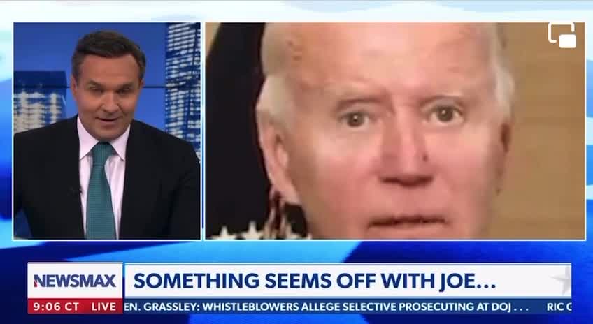 Biden Goes 33 Seconds Without Blinking Once 🤔