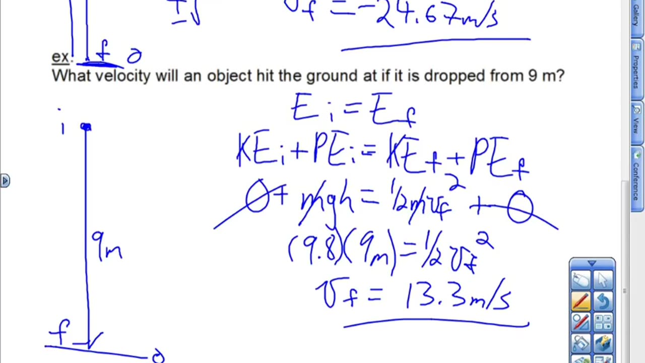 Conservation of Energy Lesson