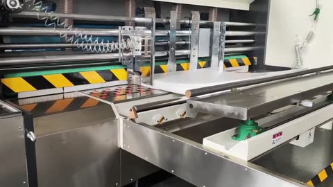 Lead edge feeder colors Flexo printer slotter rotary die cutter machine