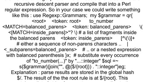 Perl Regex for converting query strings