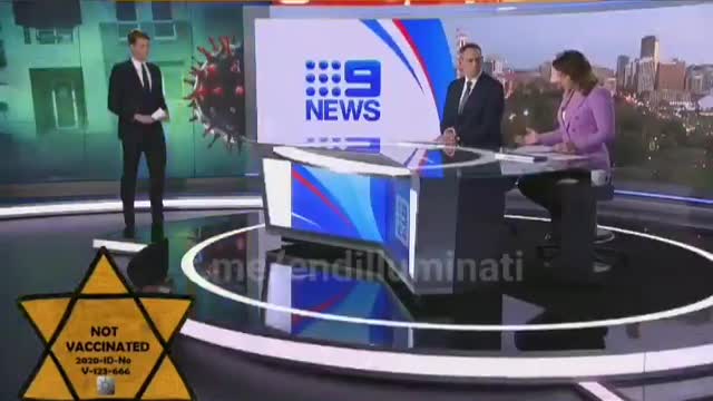 Australia signs have to be hung up to identify jab