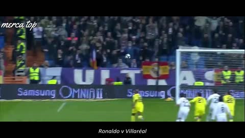 the most beautiful free kicks of Messi and Ronaldo