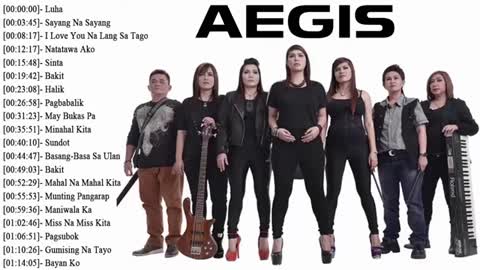 AEGIS Greatest Hits Songs (Full Album) - Aegis Best OPM Tagalog Love Songs Of All time