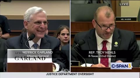 TX Rep Troy Nehls grills AG Merrick Garland tells him to pay attention & Jerry Nadler to pipe down