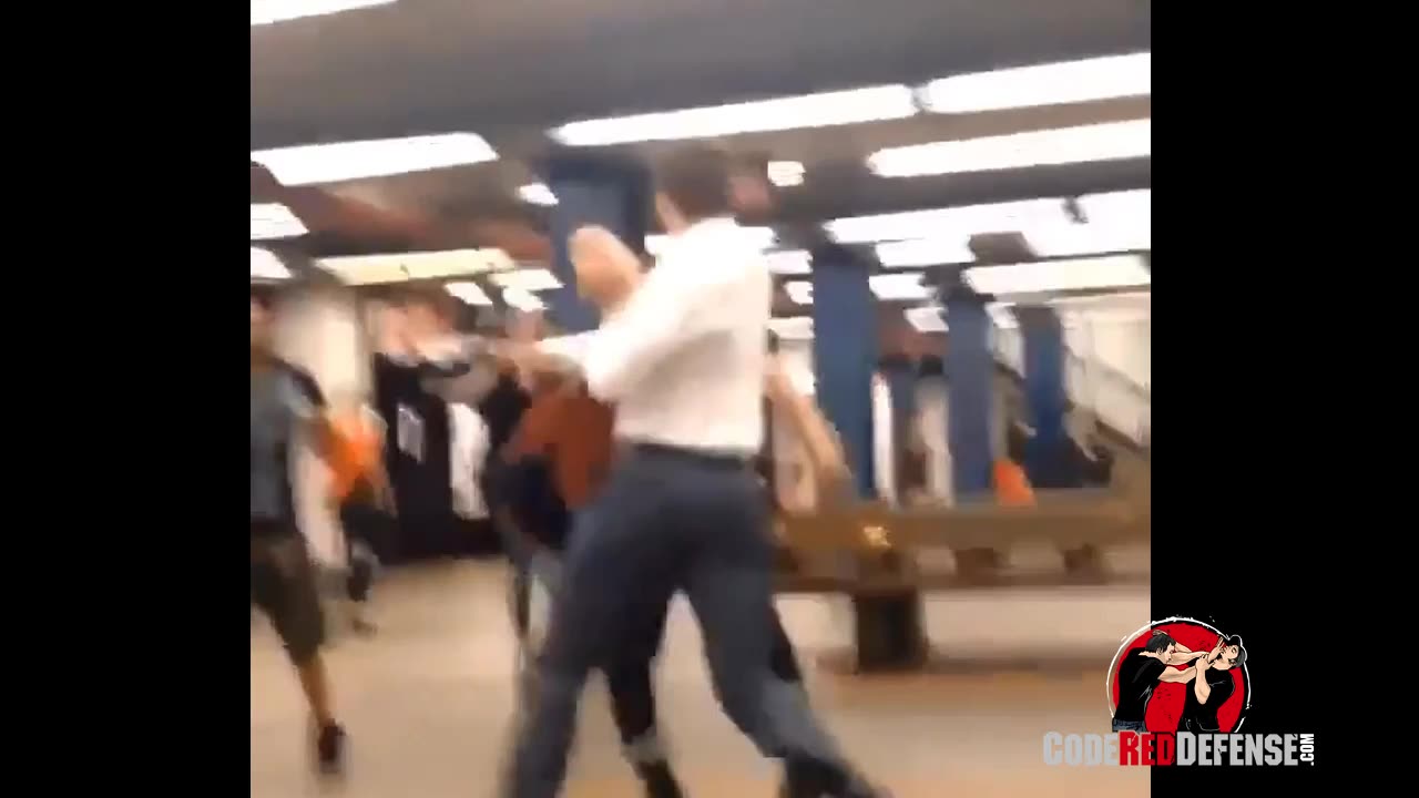 1 Punch Subway Fight [Analysis]