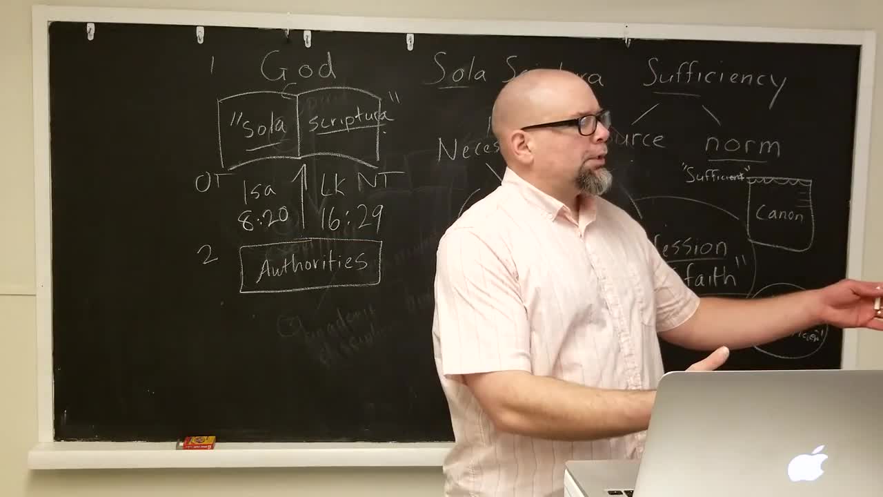Sola Scriptura in Scripture