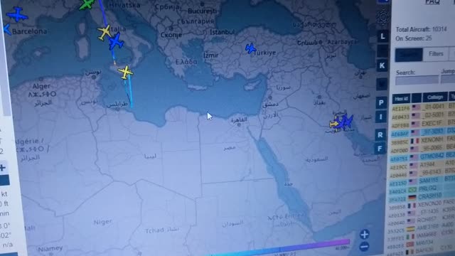 Live Friday Flight Exchange Global Activity