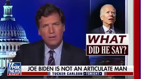 Politics - 2022 Tucker Breaks Down Joe Biden Liberal Build Back Better