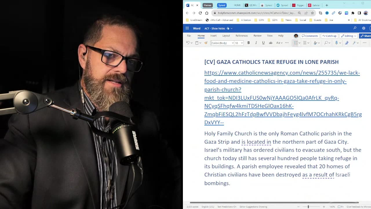 Live News Today | Defending the Faith... from Schism!