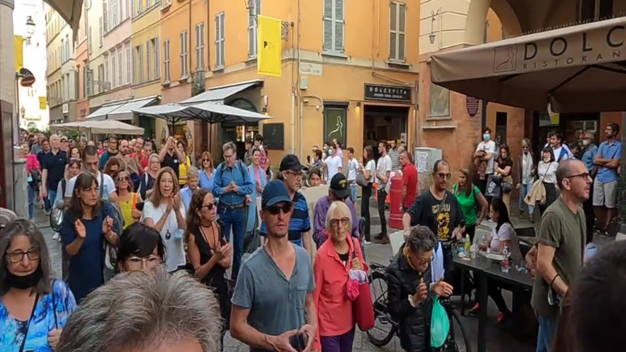 2021-09-25 Parma Manifestazione in Pilotta