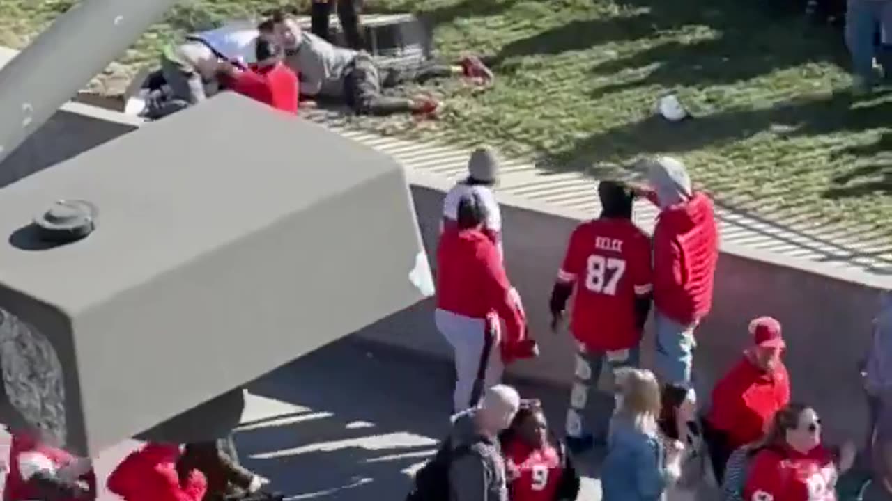 Football Fans Tackle Gunman at Kansas City Chiefs Super Bowl Celebration