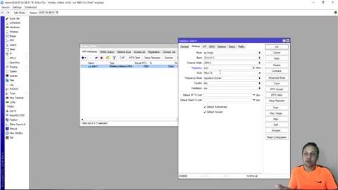 Mikrotik wireless configuration - طريقة تشغيل وايرلس المايكروتك