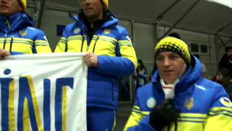 Ukrainian Paralympian athletes appeal for peace