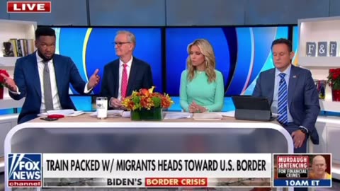 Fox and Friends talk illegal invasion.