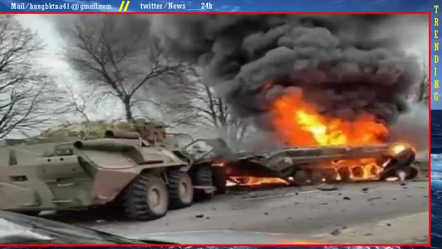 Russian defeat! The Russian tank is beating PUTIN's war of aggression with its many design flaws