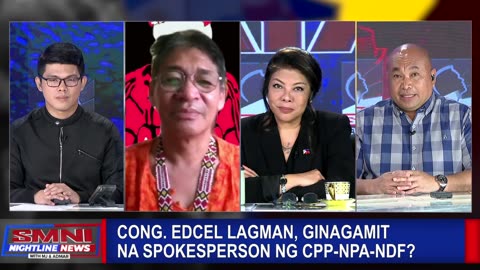 Cong. Edcel Lagman, ginagamit na spokesperson ng C P P N P A N D F?