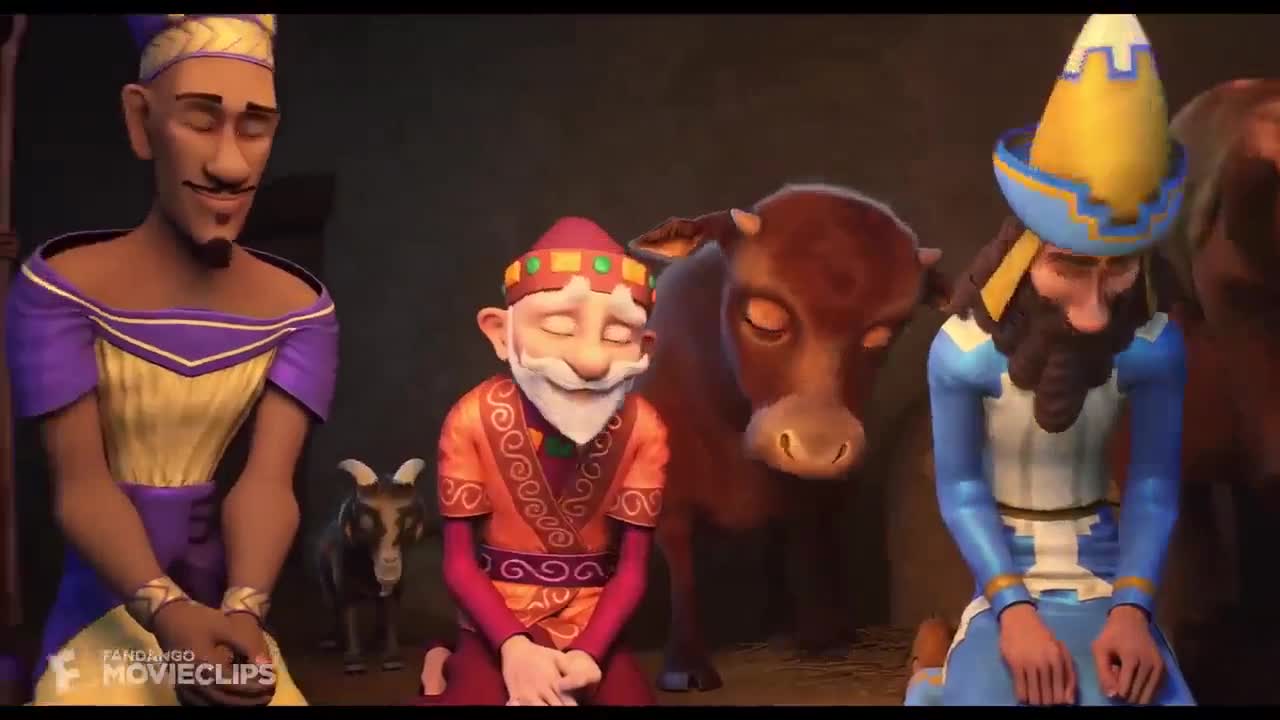 King of the universe’s birth depicted in cartoon