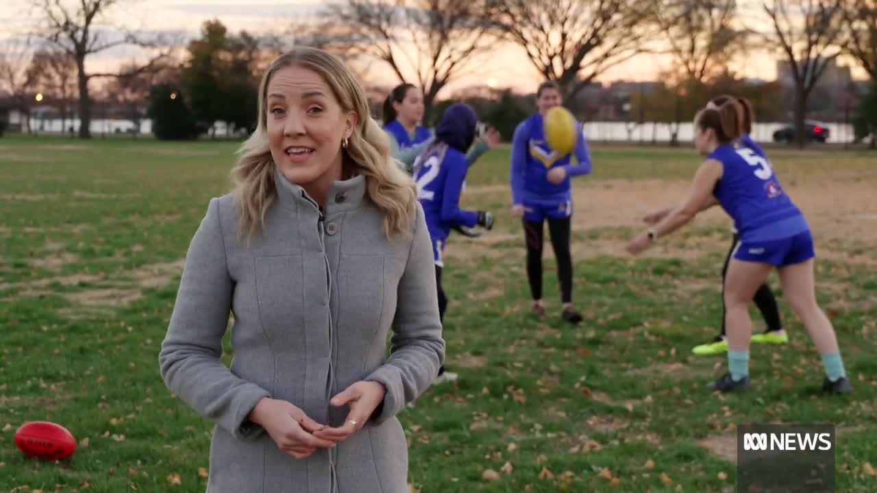 Hundreds of women pick up AFL in the United States ABC News