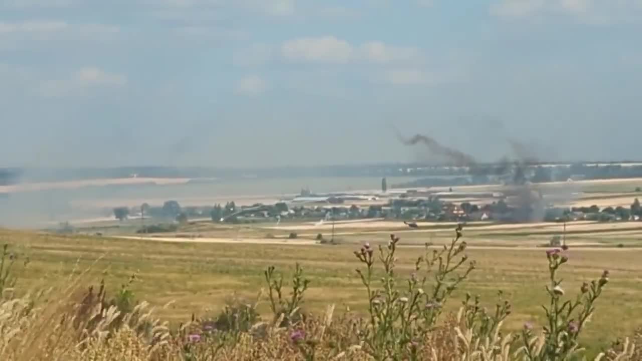 Combat helicopters of the Russian Armed Forces are working on AFU positions
