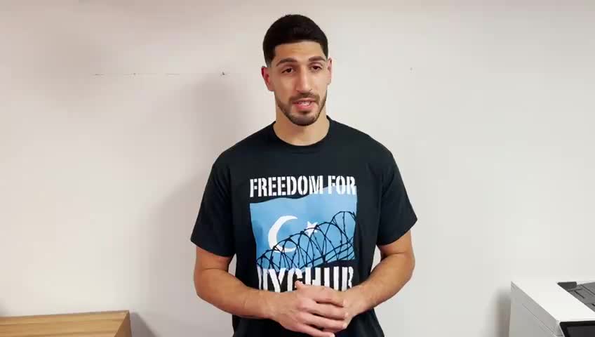 NBA superstar Enes Kanter calls out Chinese dictator Xi Jinping over the Uyghur genocide
