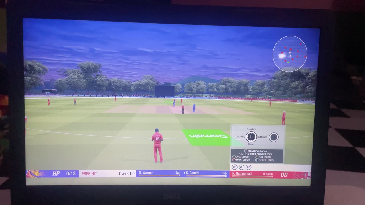 first wicket Cricket 19 game🤗❤️