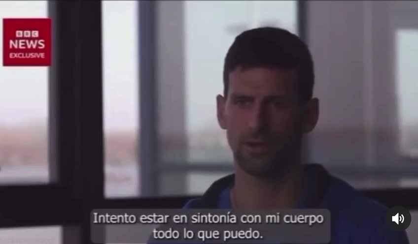 Novak Djokovic Tiempo de valientes. Así se defiende la libertad. Covid 19 Plandemia Coronavirus