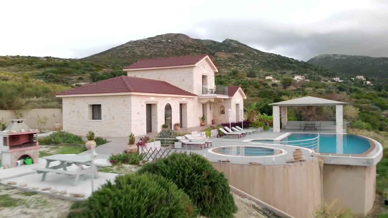 Kaminia Blu Villa, Kefalonia Luxury Stone Villa