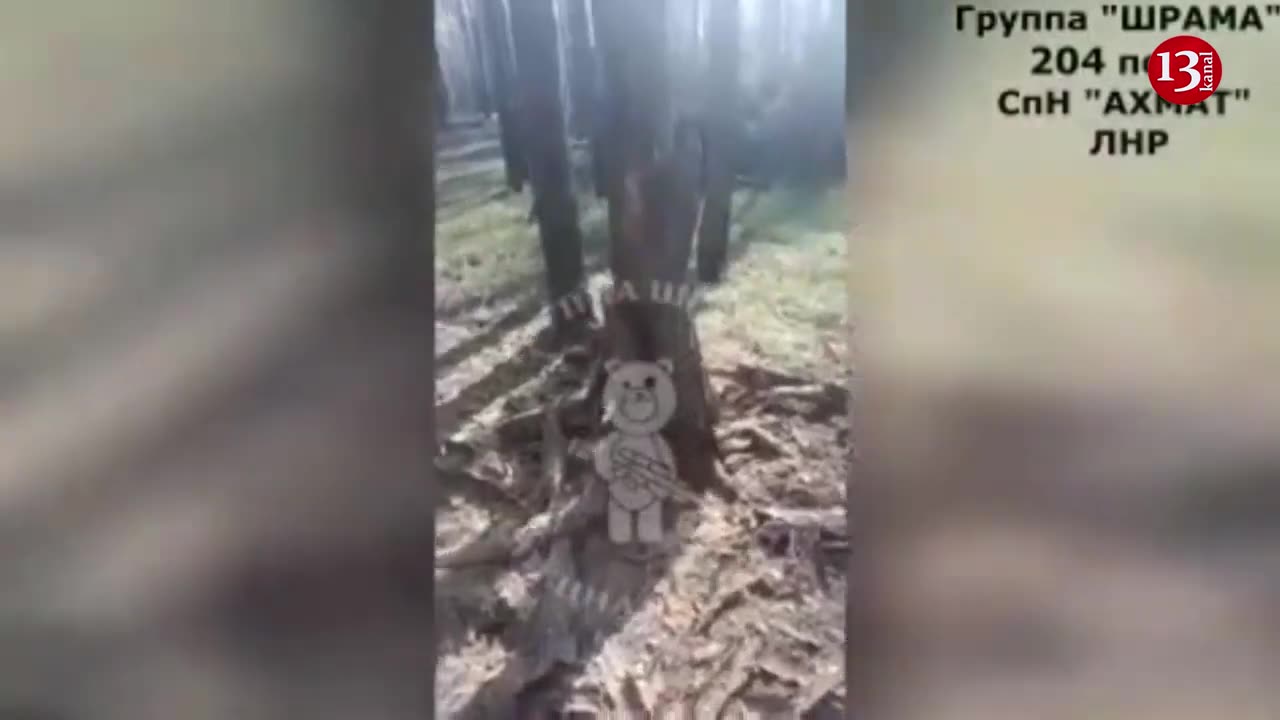 "They struck us with NATO weapons" - "Kadyrovites” show their destroyed position in Luhank forest