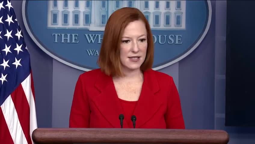 Jen Psaki Hammers 'Remain In Mexico' Policy As Program Is Forced To Restart