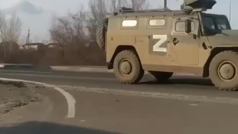 Trying to stop russian convoy