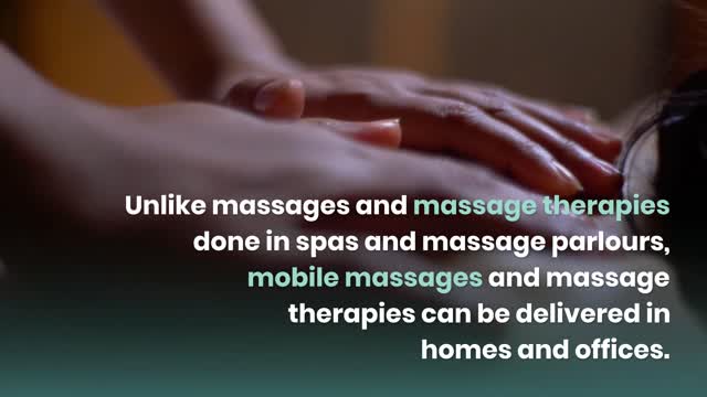 Mobile Massage London