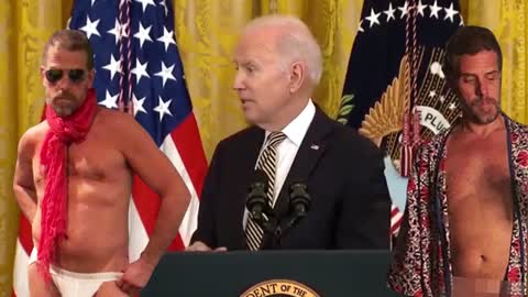Did Joe Biden talk about his son Hunter Biden?